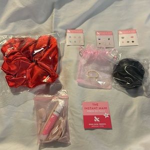 Olive and June nail accessories and press on nail set